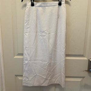 Elegant White Pencil Skirt for Women